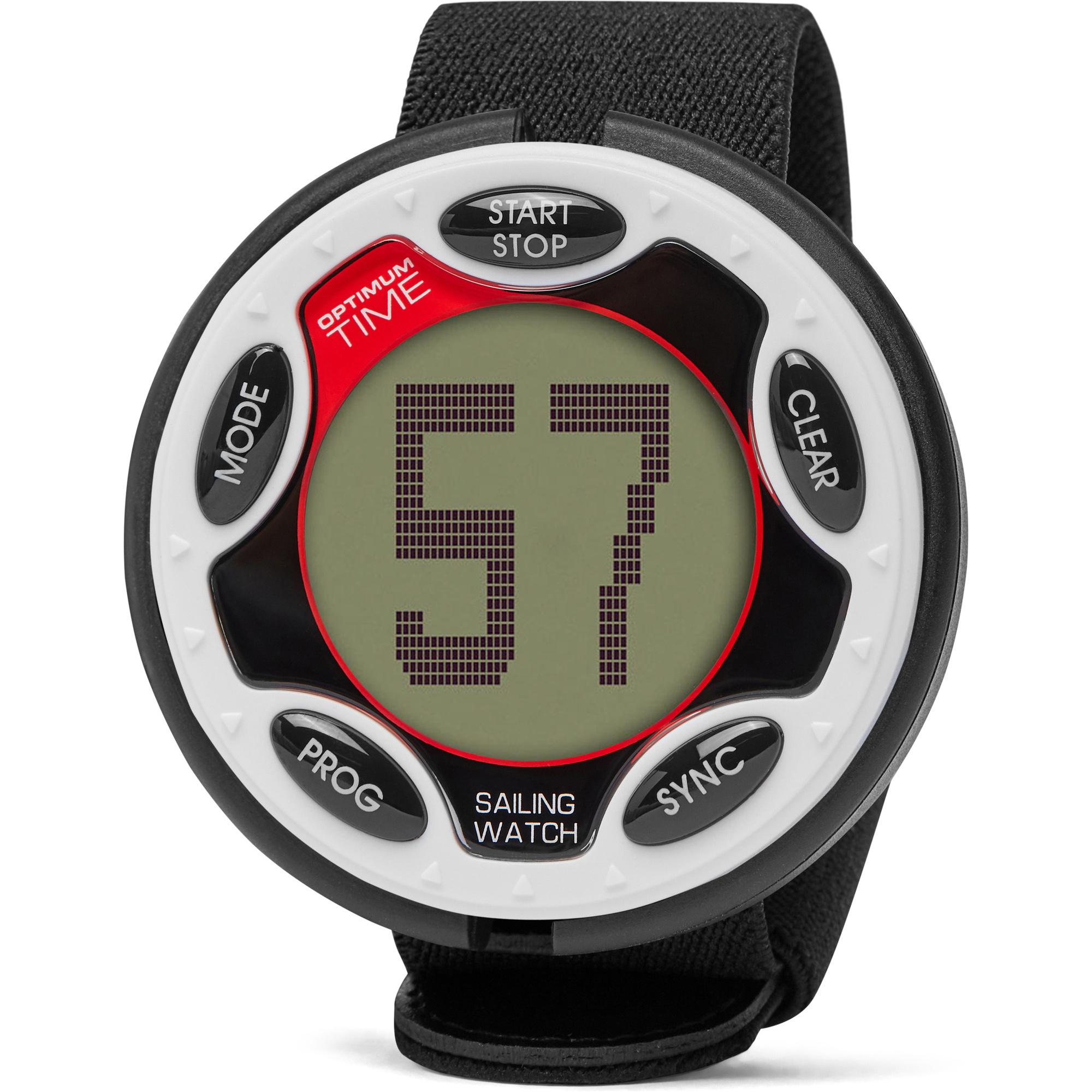 2026 Optimum Time Series 14 Rechargeable Sailing Watch OS145 - White